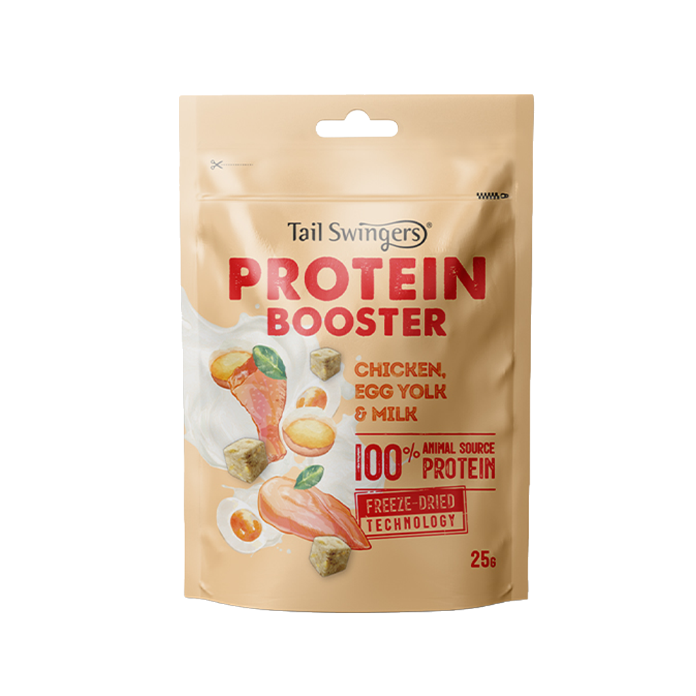 F.D. PROTEIN BOOSTER CHICKEN,EGG YOLK&MILK 25gr — Tailswingers