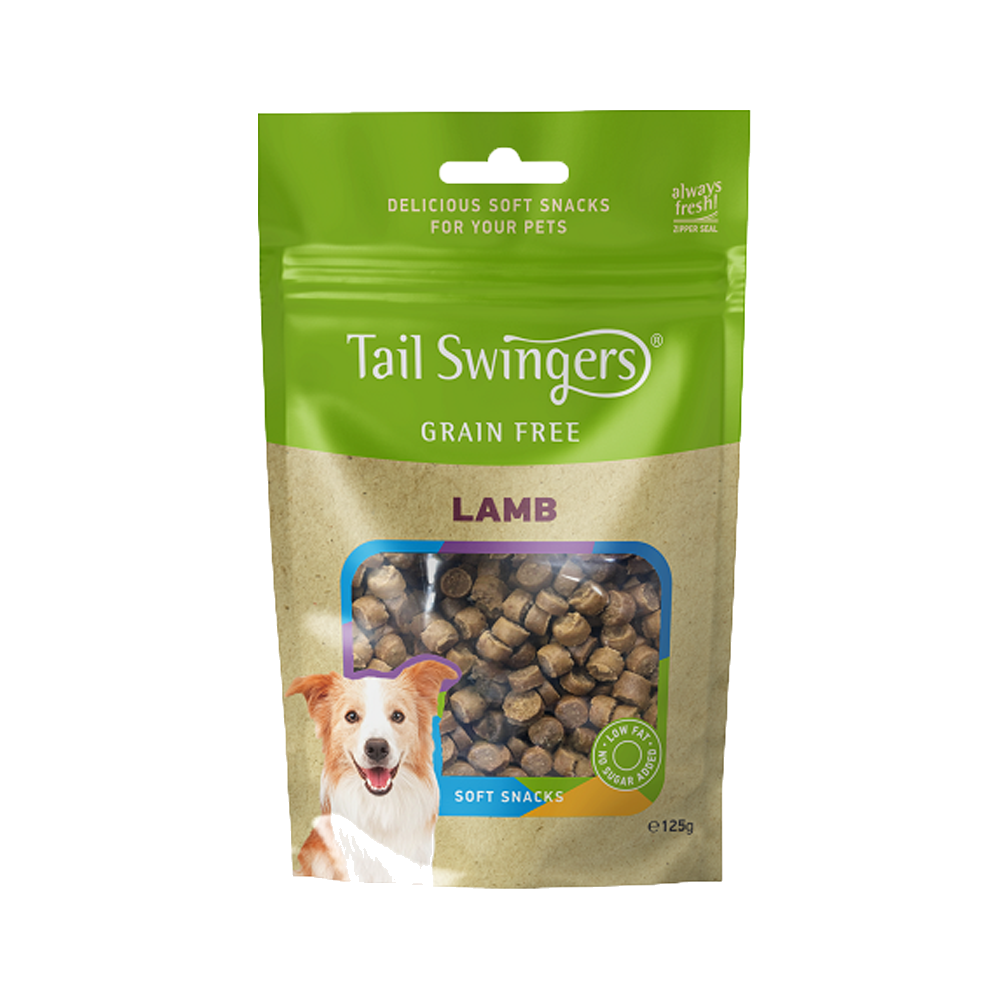 SOFT GRAIN FREE LAMB 125gr — Tailswingers