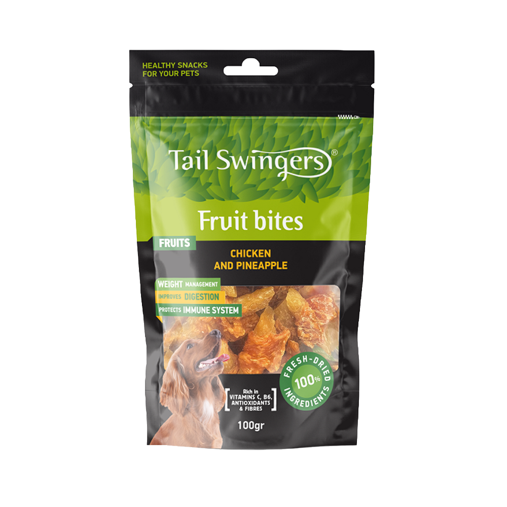BITES PINEAPPLE WITH CHICKEN 100 gr — Tailswingers