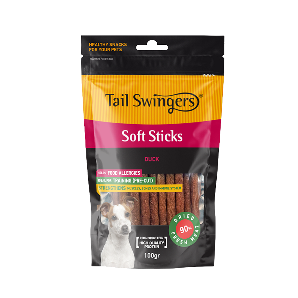 PURE DUCK SOFT STICKS 100 gr — Tailswingers