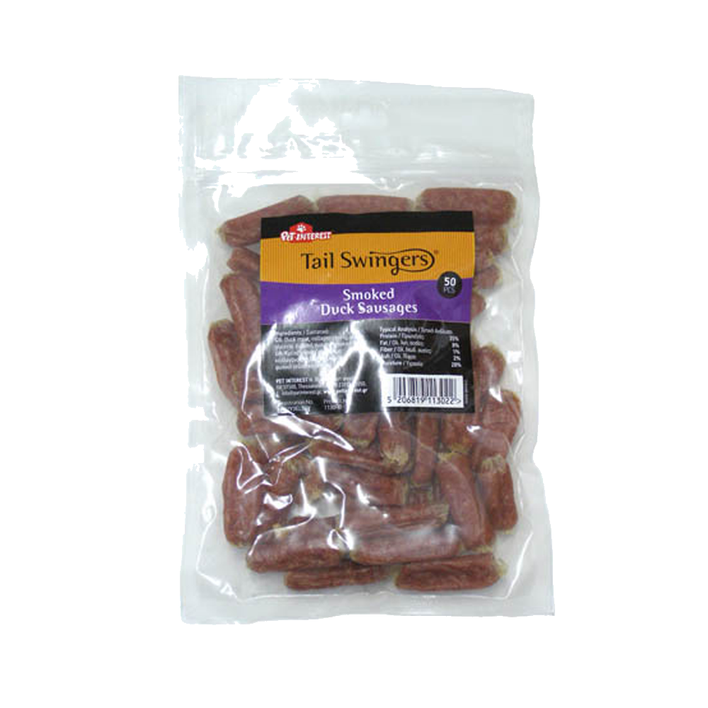 SMOKED DUCK SAUSAGES 375 gr — Tailswingers
