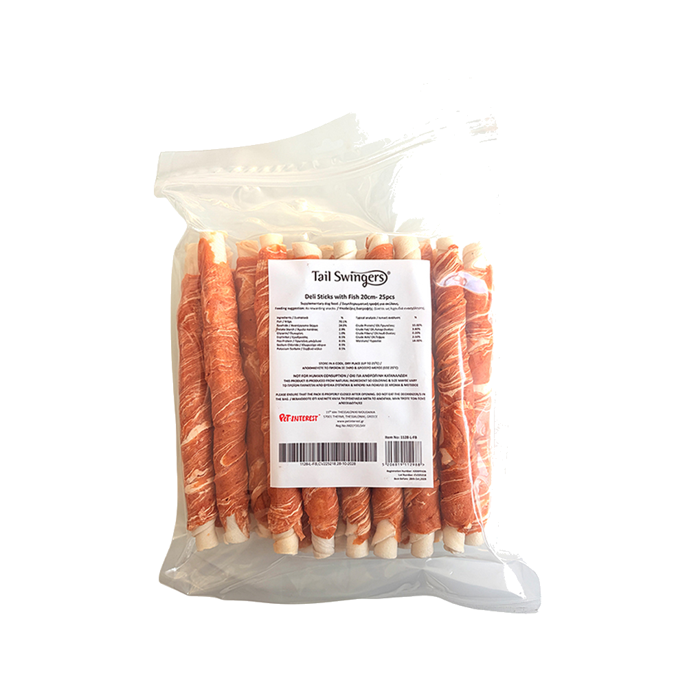 DELI STICKS WITH FISH 25 pcs — Tailswingers